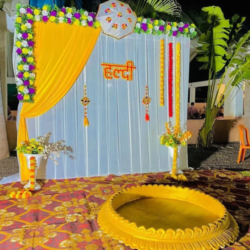 Haldi Decoration
