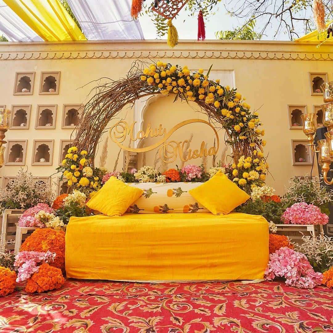 Haldi Decoration