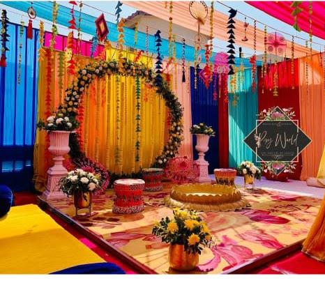 Haldi Decoration