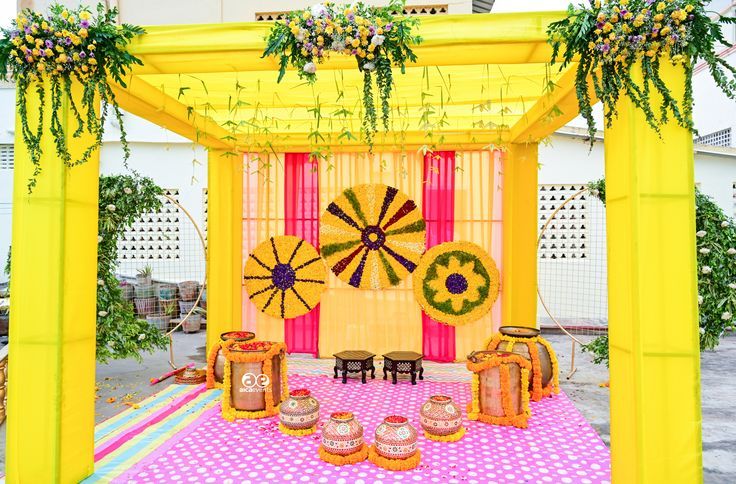 Haldi Decoration