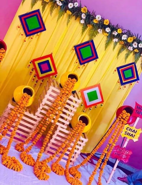 Haldi Decoration