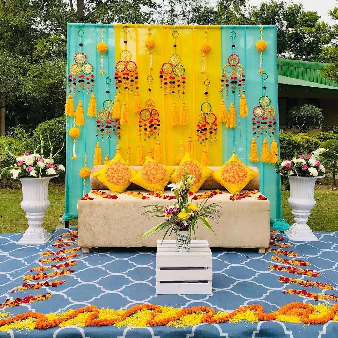 Haldi Decoration