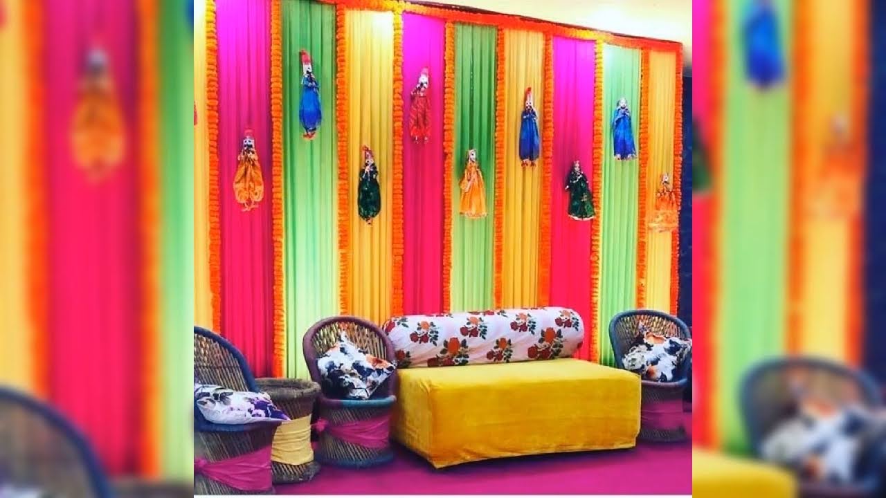 Haldi Decoration