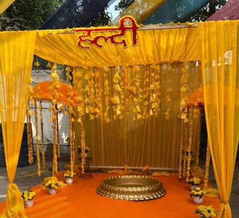 Haldi Decoration