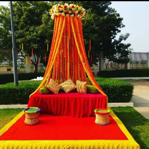 Haldi Decoration
