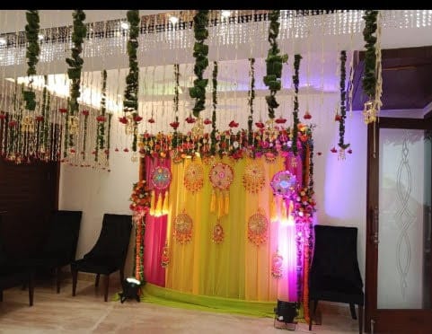 Haldi Decoration