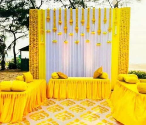 Haldi Decoration