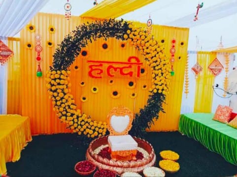 Haldi Decoration