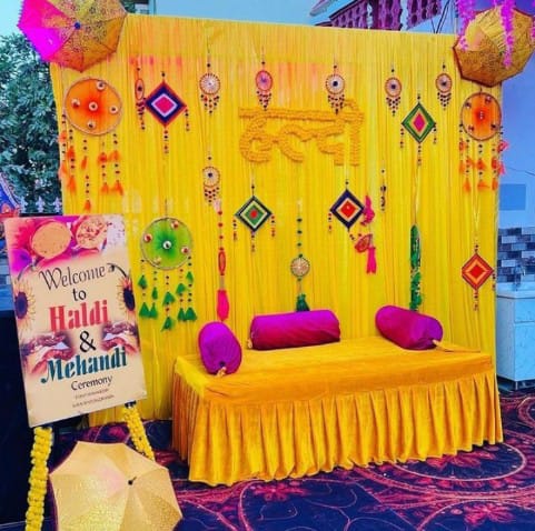 Haldi Decoration