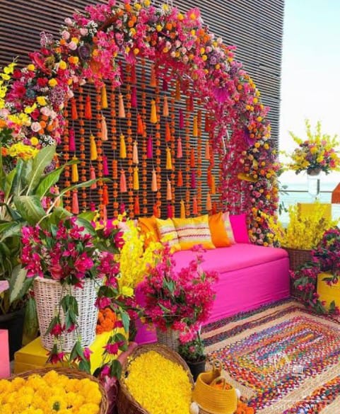 Haldi Decoration