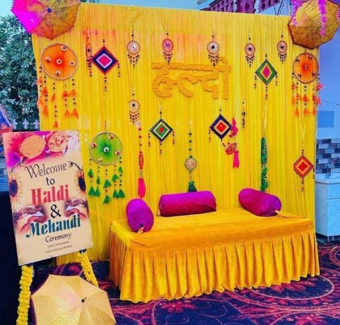 Haldi Decoration