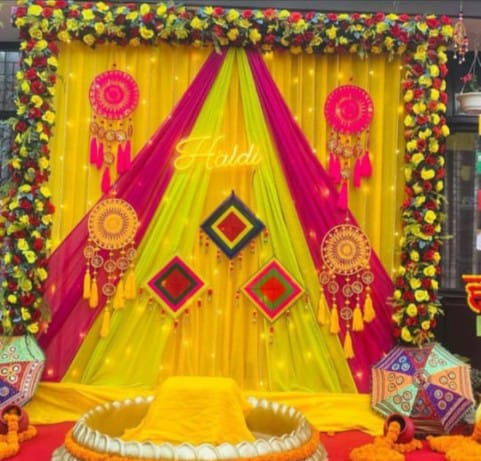 Haldi Decoration