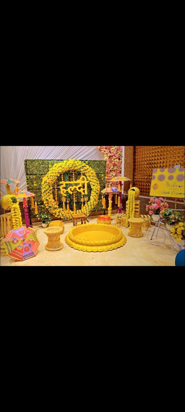 Haldi Decoration