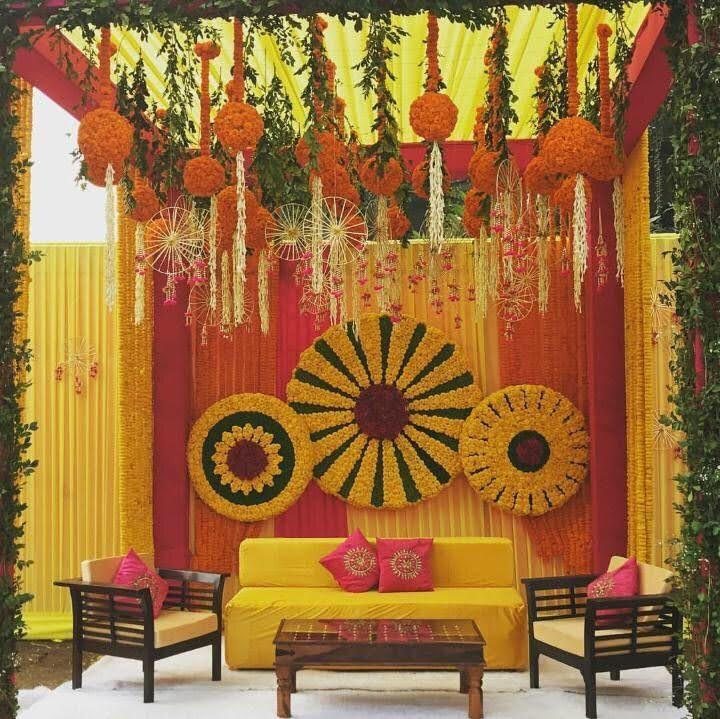 Haldi Decoration