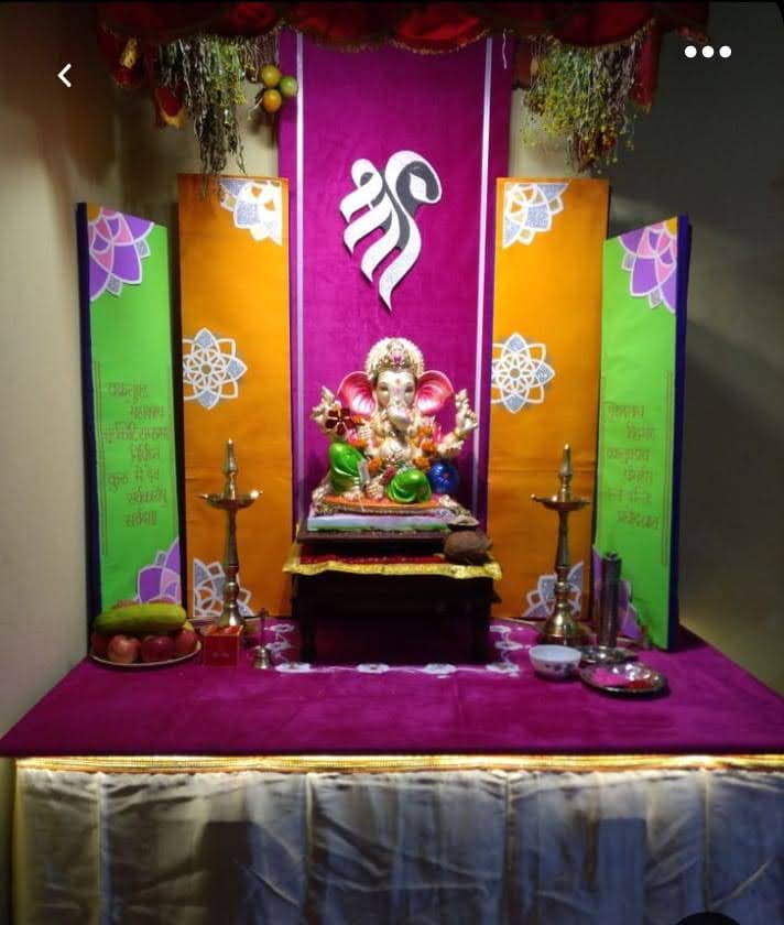 Ganesh Chaturthi Decoration