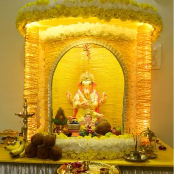 Ganesh Chaturthi Decoration