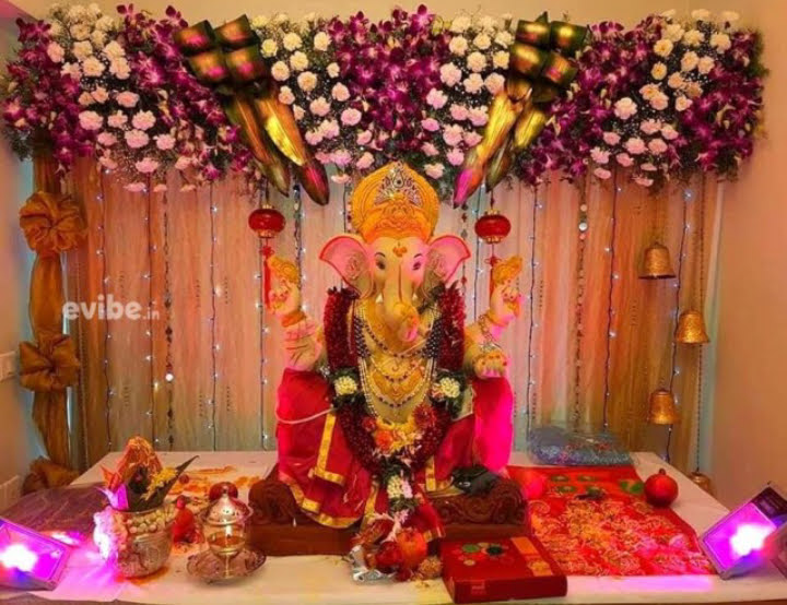 Ganesh Chaturthi Decoration