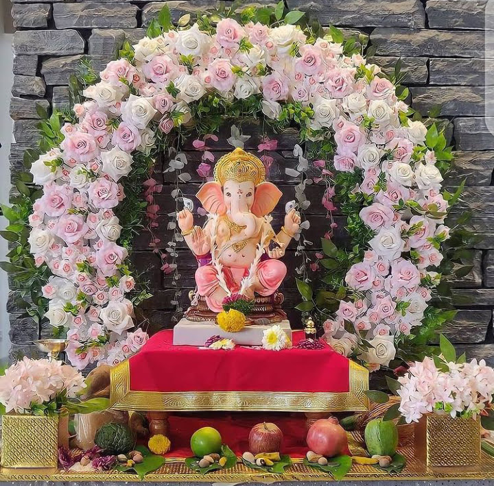 Ganesh Chaturthi Decoration