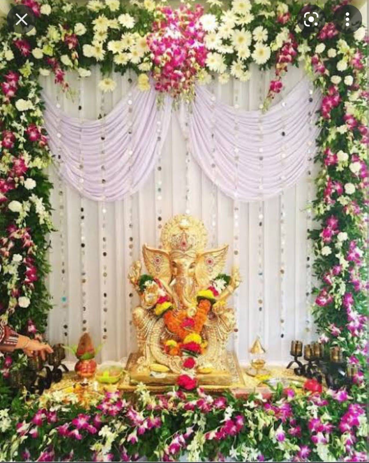 Ganesh Chaturthi Decoration