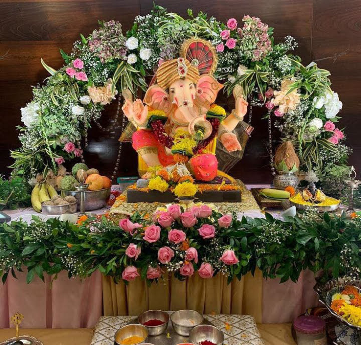 Ganesh Chaturthi Decoration