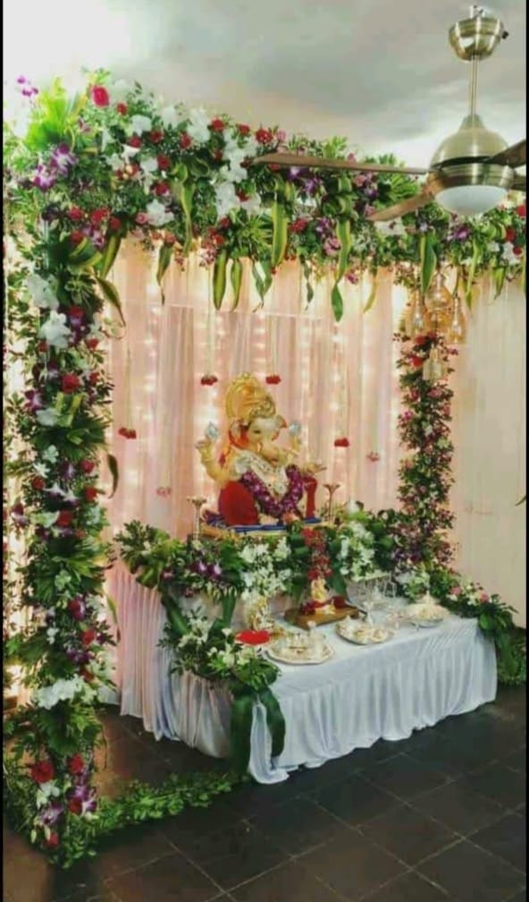 Ganesh Chaturthi Decoration